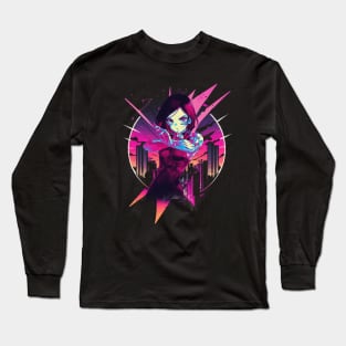 Zalem's Descent - Join the Rebellion with Battle Angel T-Shirt Long Sleeve T-Shirt